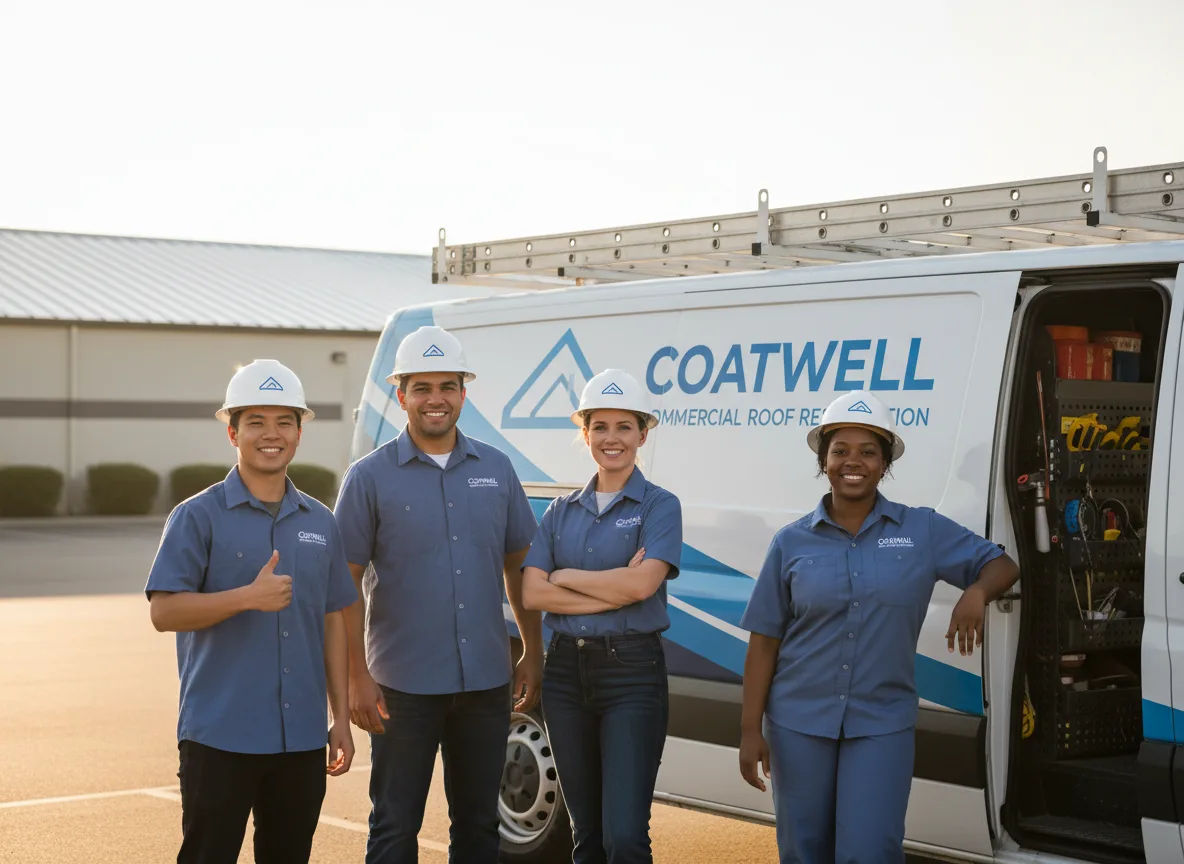 Commercial roof coating company in Glouster, OH